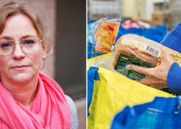 Sandra Grahn, socialchef på Skåne Stadsmission, om Fattigdomsrapporten